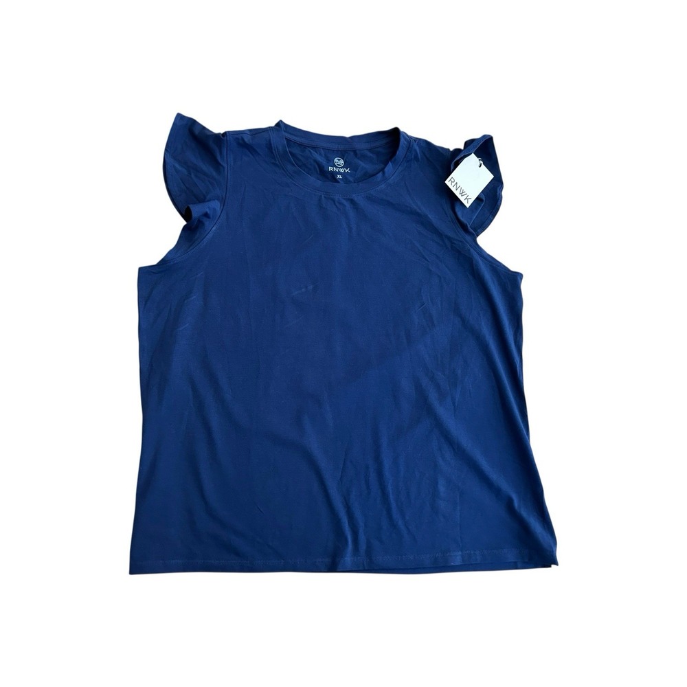 RNWK Renwick Flounce Sleeve Tee Size S NWT Retail $78
